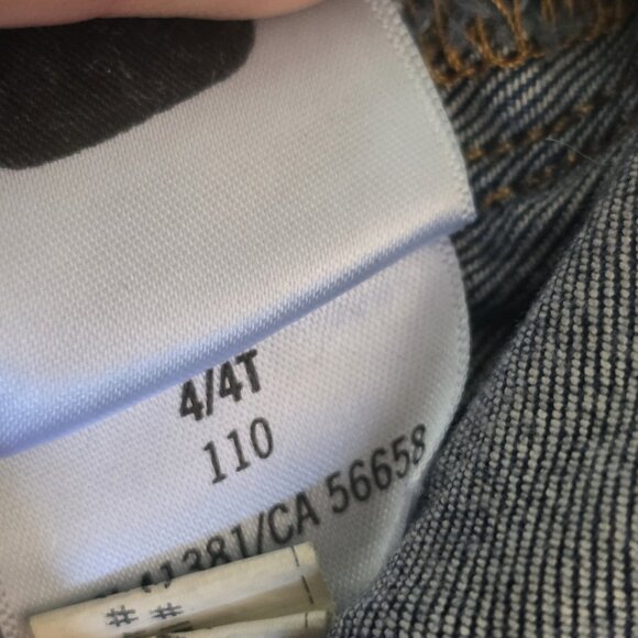 Polo Ralph Lauren Denim Jacket Toddler Size 4T Made In Egypt - Picture 5 of 10